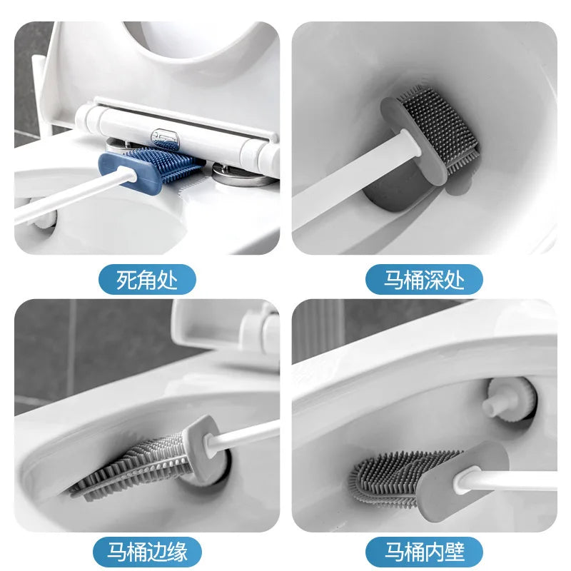 Escova Sanitária de Silicone Flat Clean