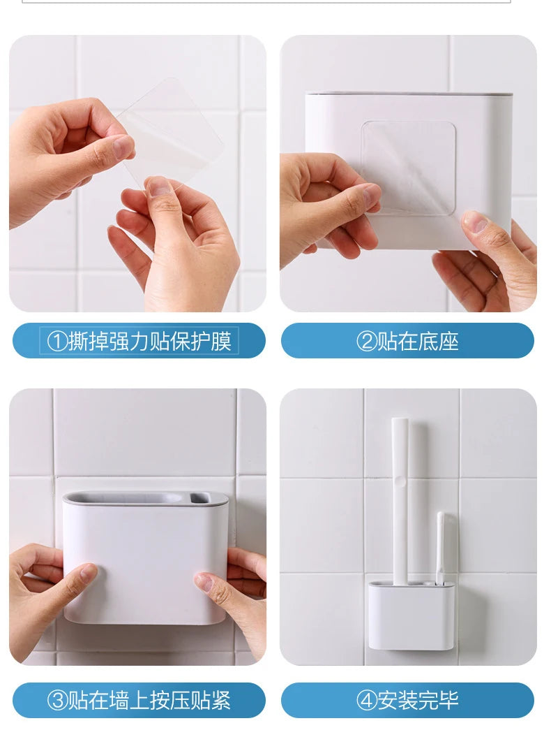 Escova Sanitária de Silicone Flat Clean