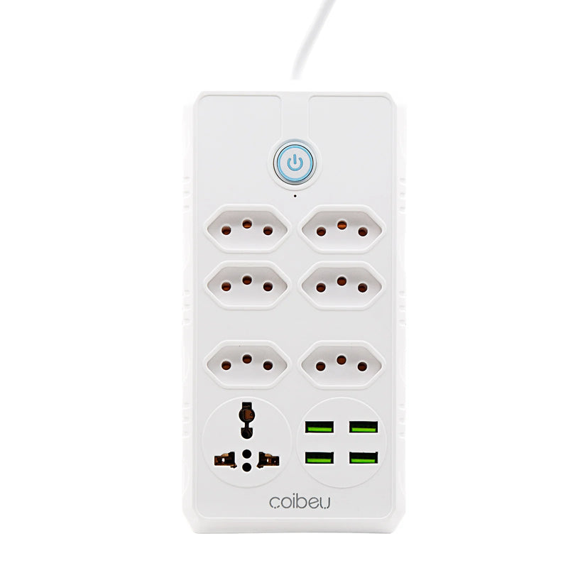 Extensão Inteligente com USB e Filtro de Linha