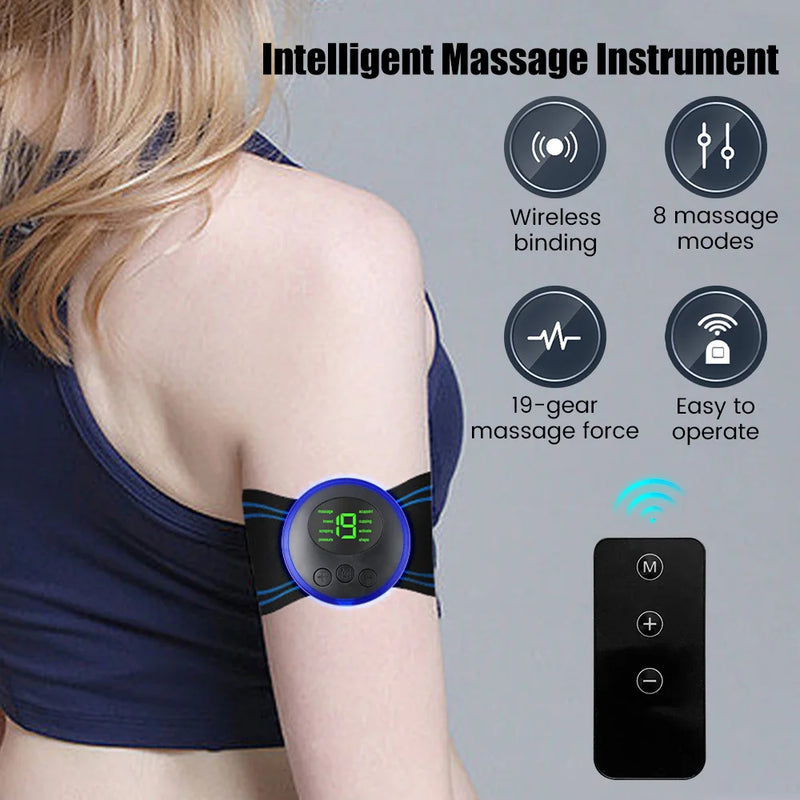 Massageador Portátil Cervical EMS