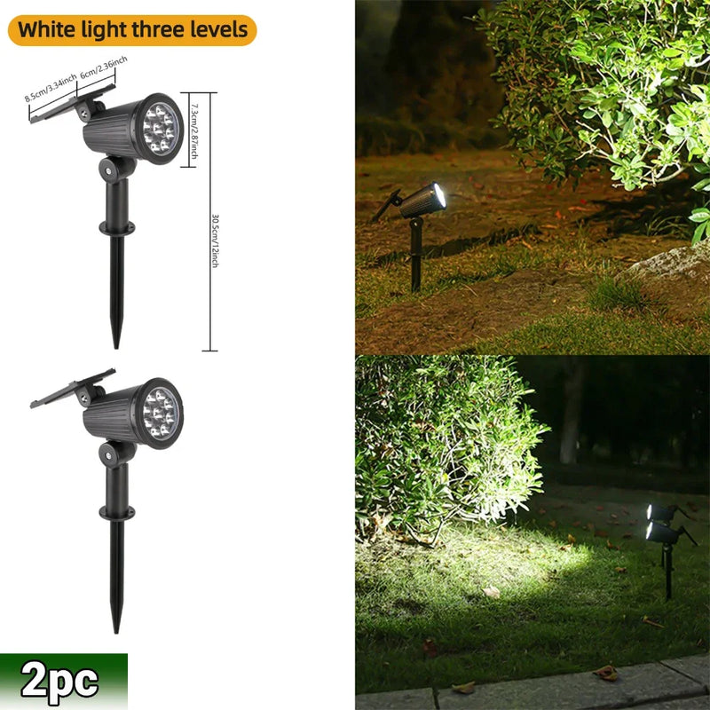 Refletor Solar Mágico RGB – Jardim Iluminado!