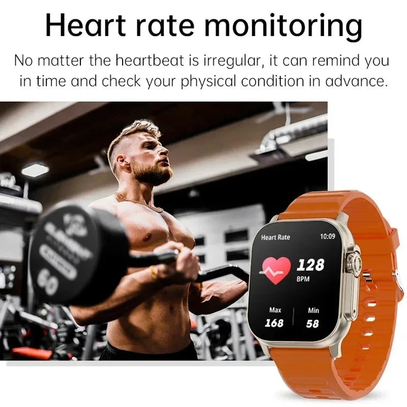 Smartwatch T900 com Tela AMOLED