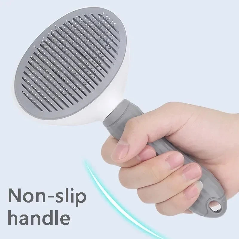 Escova PetClean com Remoção Automática de Pelos
