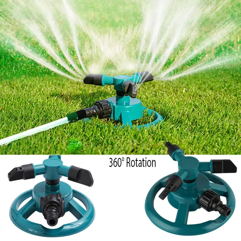 Irrigador Giratório Automático 360° para Jardim e Gramado