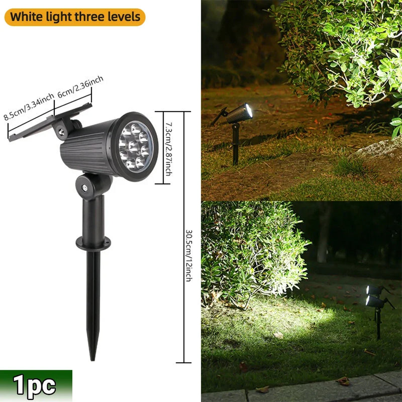 Refletor Solar Mágico RGB – Jardim Iluminado!